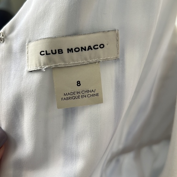 CLUB MÓNACO SUMMERY DRESS SZ 8 💯 COTTON - Picture 5 of 12
